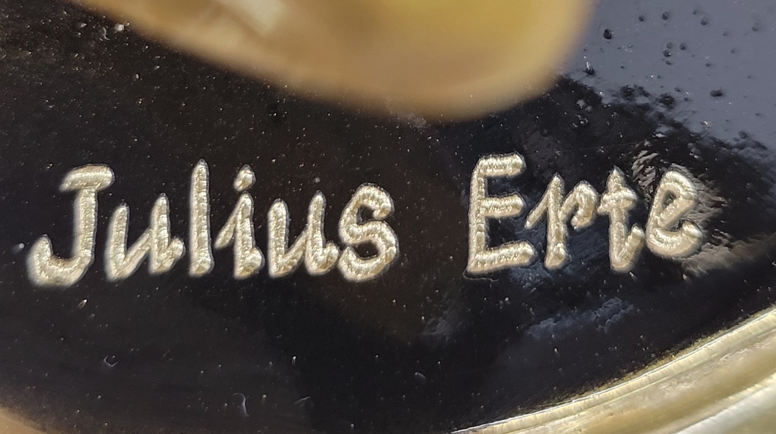 Art Deco By J. Erte Handcrafted Hot Cast Museum Quality Artwork Sculpture Gift