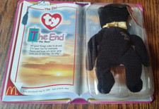 McDonalds TY - THE END Teenie Beanie Baby RARE Retired 1999 Millennium