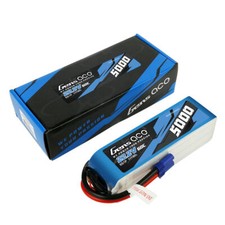 Gens Ace 5000mAh 22.2V 60C 6S Lipo Battery EC5 Plug For 600 700 Helicopter Drone