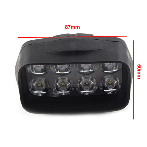 1X Motorcycle Headlight Spot Fog Light 8-LED Headlamp For Car UTV ATV - Picture 10 of 10