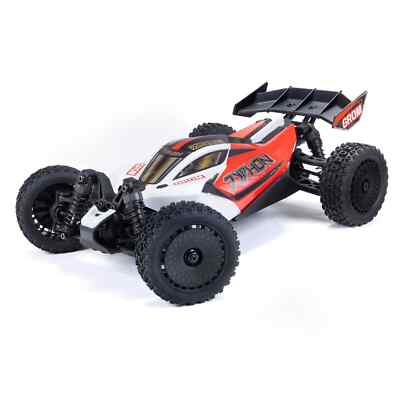 ARRMA RC Buggy TYPHON GROM MEGA RTR 1:18 mit Akku, Lader Rot