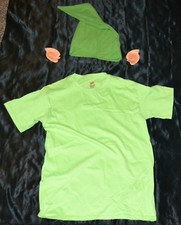 Link From Zelda Shirt, Ears  Hat Halloween Costume Adult Size: Small S Mens