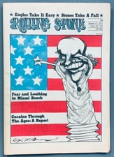 HUNTER THOMPSON Fear and Loating in Miami ROLLING STONE MAGAZINE 1972 No 115