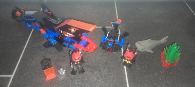 Lego Aquazone Aquasharks 6155 Deep See Predator 6115 Aqua Scout