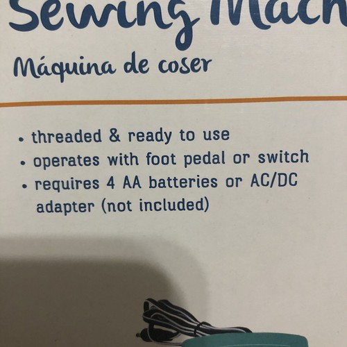 Hello Hobby Portable Sewing Machine 12pcs -ready To Use Ages 8+ NEW IN BOX - Picture 4 of 4