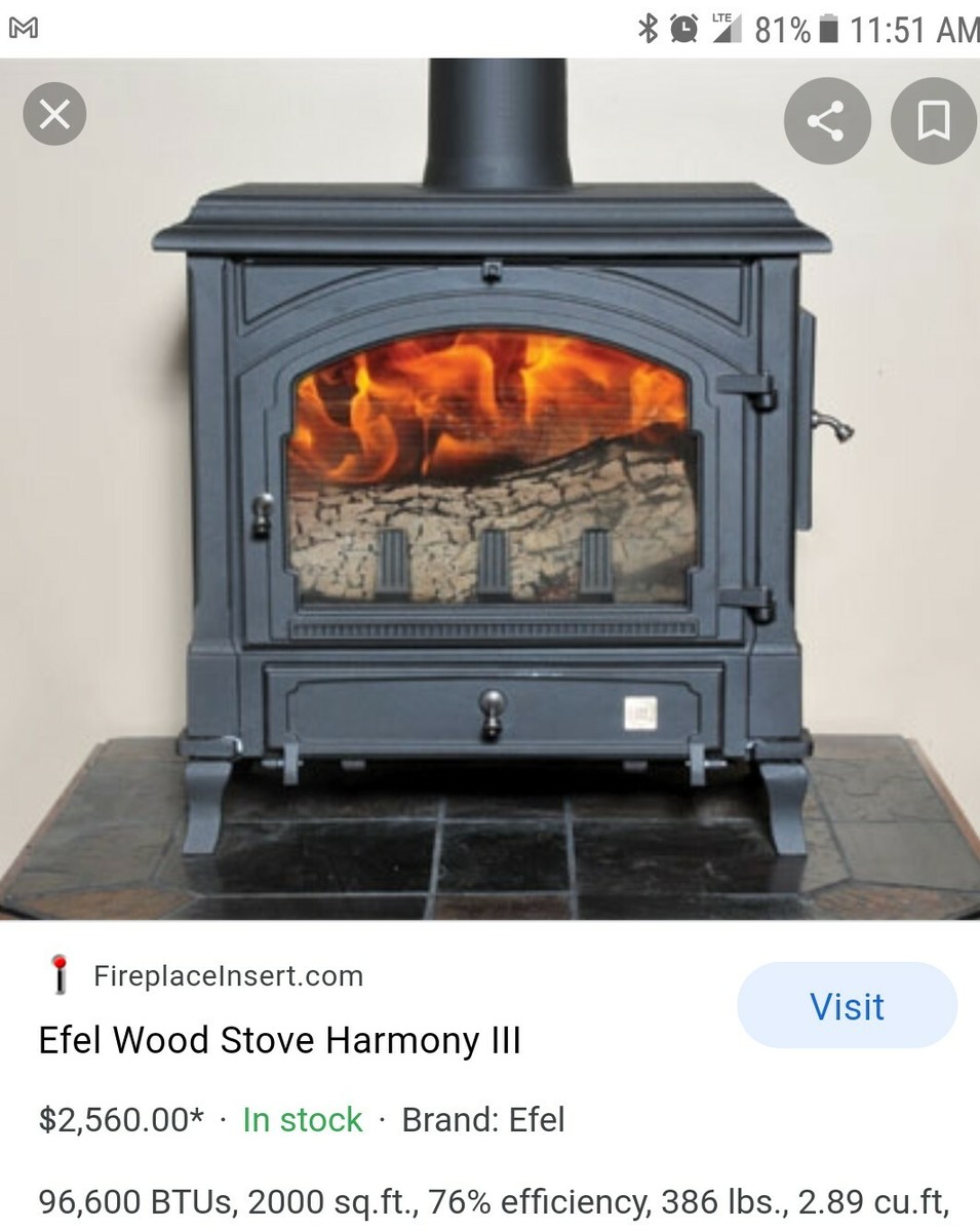 Efel 3 Door Wood Stove | eBay