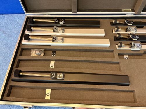 Suzuki HB-12A Handglocken Ton Glockenspiel mit Koffer 4 Glockenspiele fehlen - Bild 2 von 18