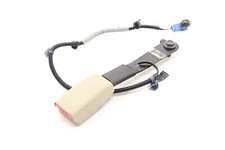 2014 - 2020 ACURA MDX FRONT RIGHT SEAT BELT SAFETY BUCKLE ADAPTER OEM BEIGE_PA