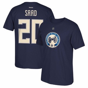 saad blue jackets jersey