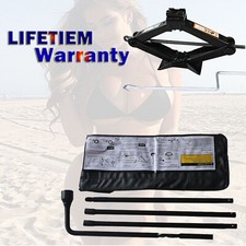 Spare Tire Tools Kit 2 Tonne Scissor Jack For Chevy Gmc Silverado 1500 2500hd