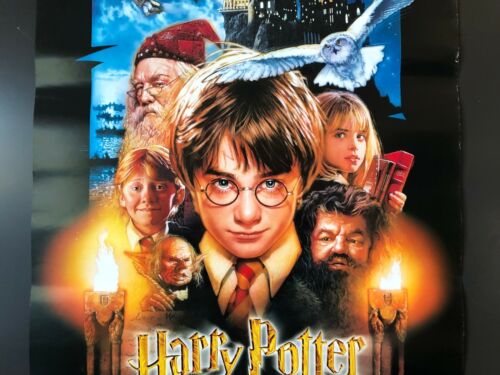 Harry Potter La Piedra Hechicera (2001) - Póster de la Película Original - 17"" x 25"" EX - Imagen 3 de 5
