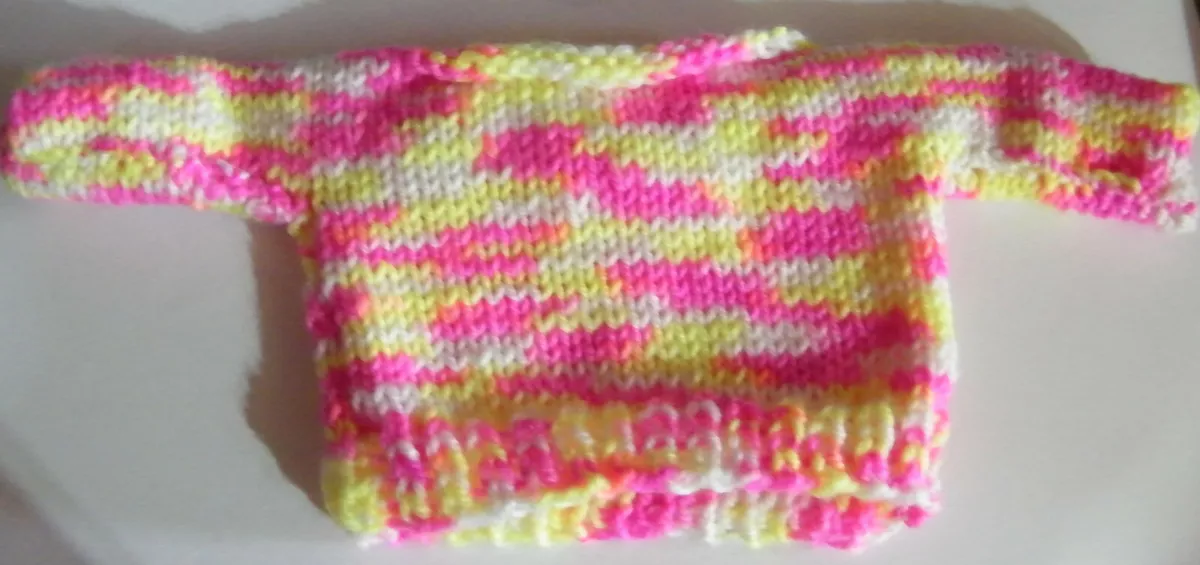 Hand knitted sales baby clothes ebay