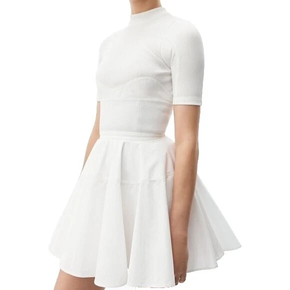 Alexander Wang Solid Dresses Cotton
