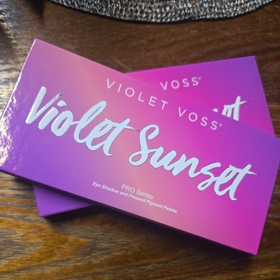 Violet Voss Violet Sunset PRO Series EyeShadow Pressed Pigment Palette 10 Shades