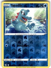 Totodile Reverse Holo Common Fusion Strike 055/264 Lightly Played