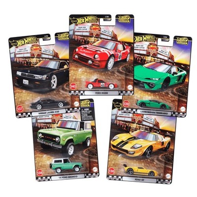 Hot Wheels GJT68 Premium Boulevard 5er Bundle 2025