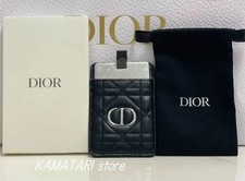 Dior Pocket mirror with quilted case novelty Black