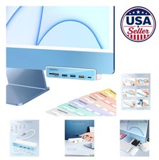 USB C Hub 6 in 1 Adapter for iMac M4 M3 M1 US...