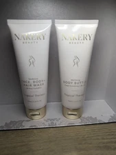 Set Nakery Beauty Tropical Therapy Face, Body & Hair Wash + Body Butter 
