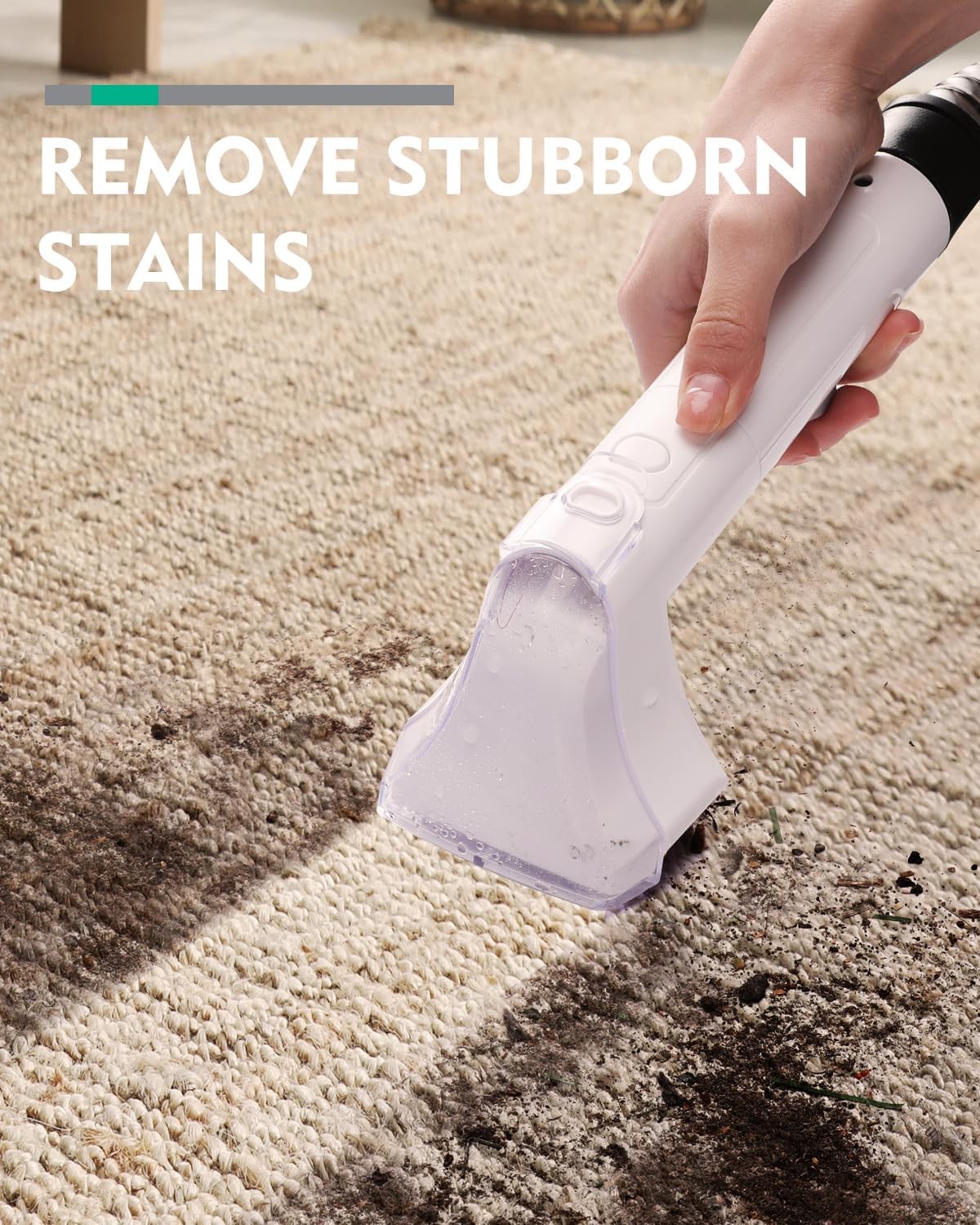 HAUSHOF 400W Corded Electric Carpet Spot Cleaners Handheld Deep Cleaner Machines