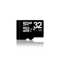 Silicon Power SP032GBSTH010V10SP, microSDHC 32GB Kit, Class 10