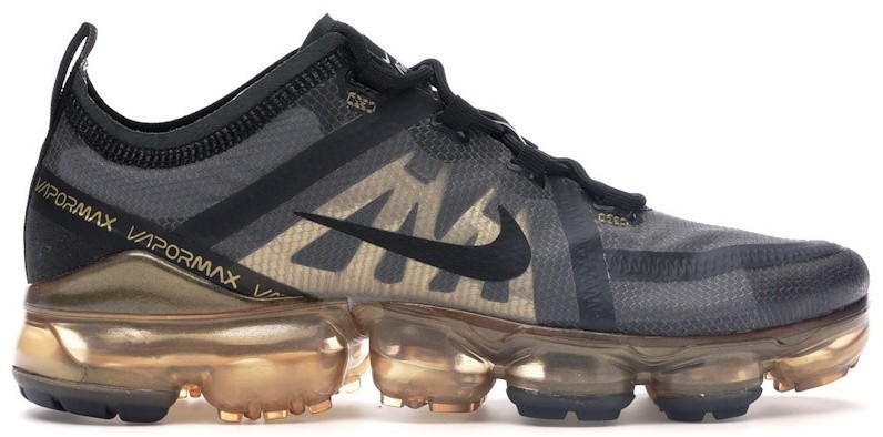 Nike Air VaporMax 2019 Black Gold for Sale - Authenticity