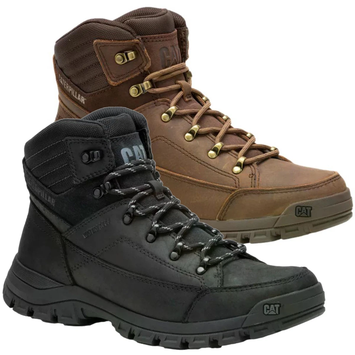 Caterpillar Charge – Stivali Di Sicurezza Uomo, S3, Punta Composita, Suola In Gomma Antiscivolo SRC, Colore Nero