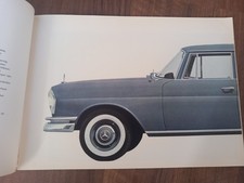Mercedes-Benz 220 Heckflosse 05/64 Prospekt B...