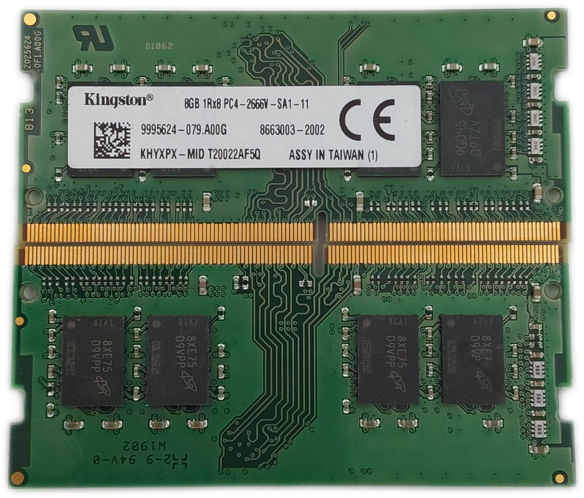 Kingston 16GB (2x 8GB) PC4-21300 DDR4-2666 SO-DIMM Laptop RAM | eBay