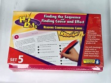 Hot Dots Reading Comprehension Cards Set 5 Finding The Sequence  Cause Effect