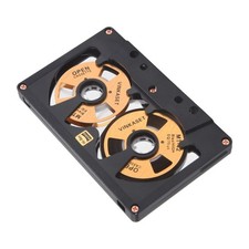 2X(Tape Reel Core Cassette Tape Hollow Self-Made Small Open Reel Tape Z6G2)