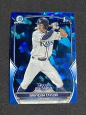 2023 Bowman Draft Sapphire Edition BRAYDEN TAYLOR #BDC-60 1st Rays
