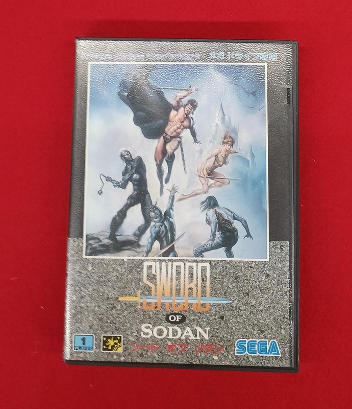 Mega Drive Software Model Sword of Sodam SEGA Enterprises