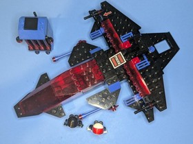 Lego Vintage Space Police: SP-Striker 6781 - Working Light Up Spaceship - READ