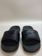 Nike Victori One Triple Black Men's Slides Size 10