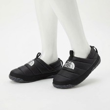 The North Face Men's Black White Nuptse Mule Slip-On Slippers Shoes Size 7