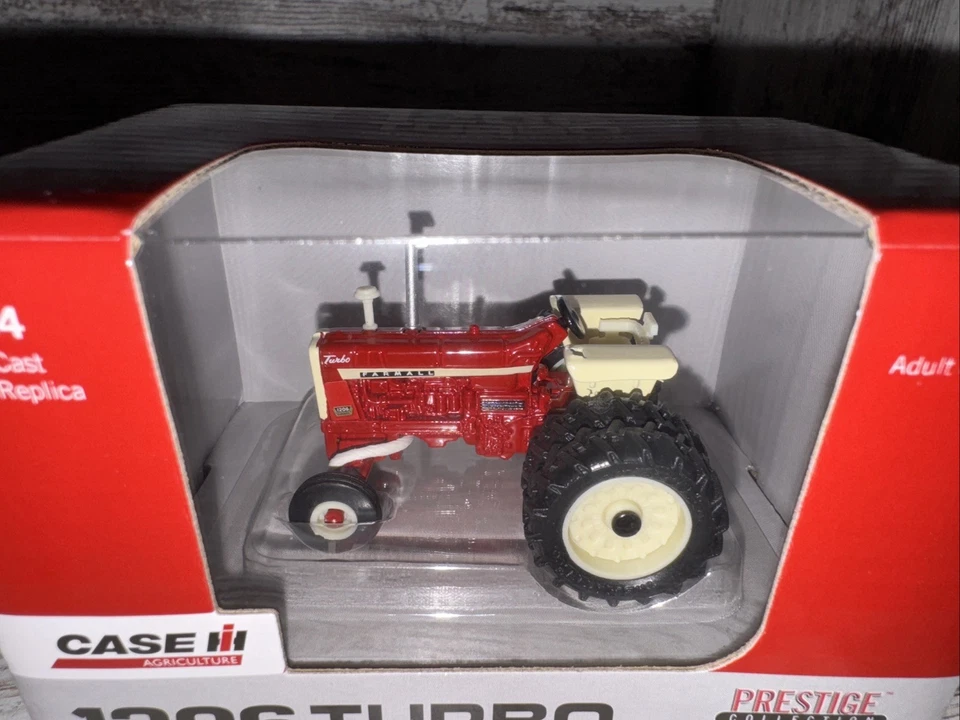 1/64 IH Farmall 1206 Turbo Tractor With Duals Die-Cast Ertl - Image 2 of 4
