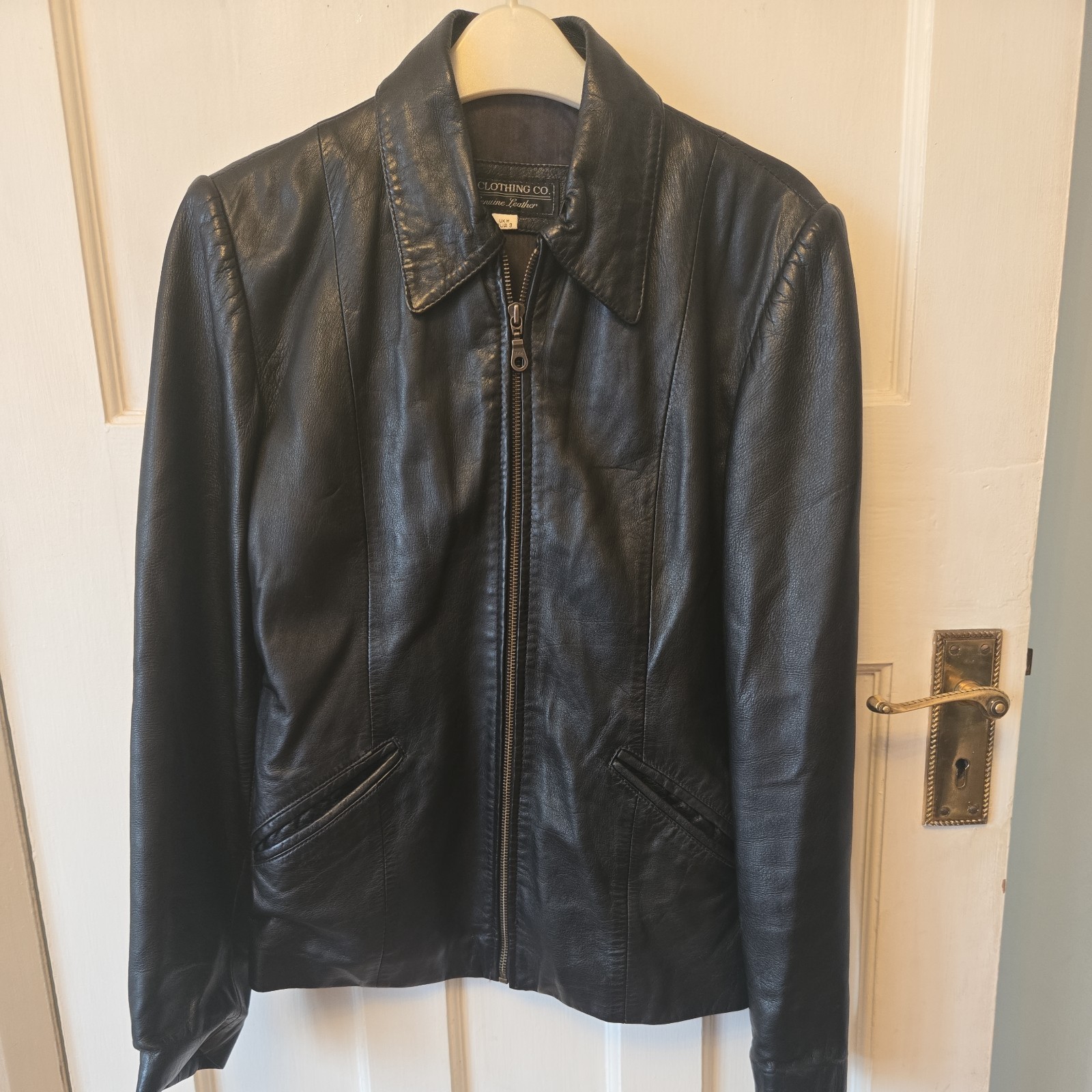 RIVER ISLAND Women's REAL LEATHER Jacket Size M