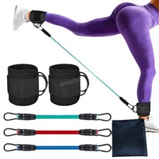 Ankle Resistance Bands with Cuffs, Fitness Exercise Bands, Workout Resistance