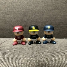 Narabunsu Power Pro-kun Pacific League Visitor Set SoftBank Hawks Orix 3pcs Used