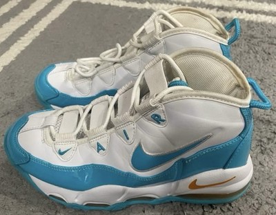 Nike Air Max Uptempo 95 Blue Fury Mens Size 7.5 CK0892-100 Blue White Orange