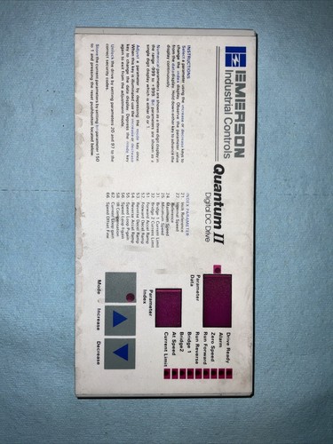 CT Emerson Quantum II CPU board MD100 With Covet Panel - Picture 3 of 3