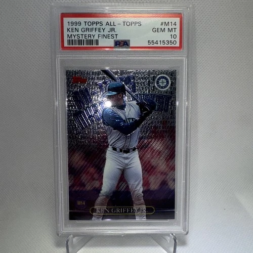 1999 Topps All-Topps Ken Griffey Jr Mystery Finest #M14 PSA 10