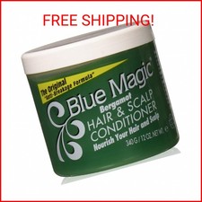 Blue Magic Conditioner, Hair Scalp, Bergamot, 12 Oz