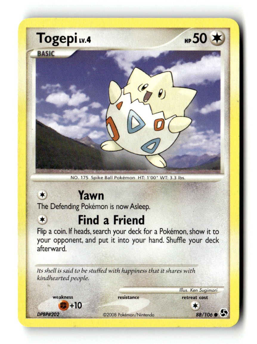 Togepi Great Encounters - 88/106] MP