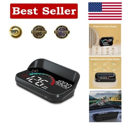 GPS Speedometer Projector with Heads-Up Display - Ideal for Safety in All Cars