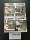 Funko Pop! Vinyl Jujutsu Kaisen Main Cast Bundle of 4 figures with Protectors