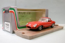 Box Model - JAGUAR TYPE E 1962 Spyder Hard-Top rouge réf. 8463 BO 1/43