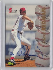 1995 Classic Five Sport #NNO Mark Redman Minnesota Twins Auto #/225