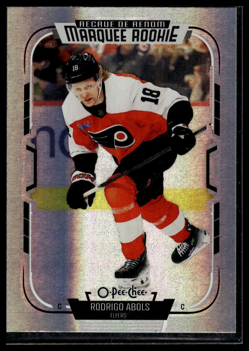2025-26 O-Pee-Chee #565 Rodrigo Abols Rainbow Foil #/350 SN